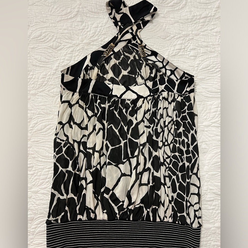Roberto Cavalli halter blouse